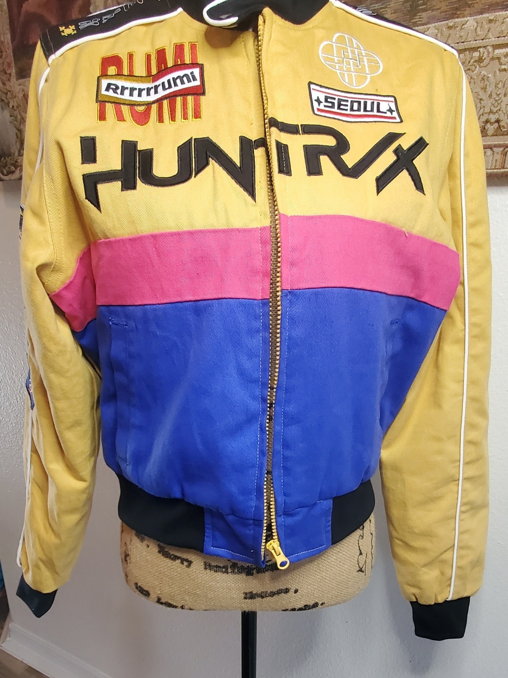 KPop Demon Hunters Rumi Racing Jacket BoxLunch Exclusive Size M Huntrix Netflix